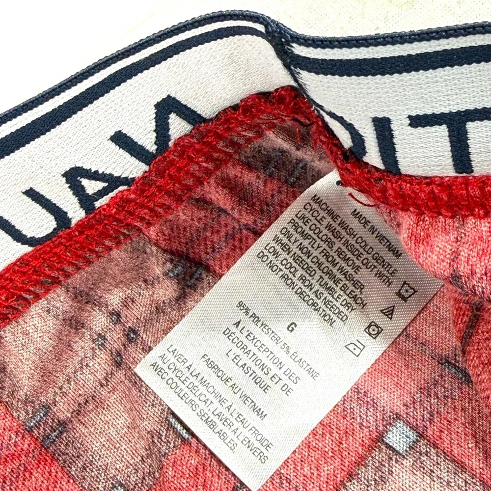 NWT Nautica Mens‎ RestLuxe Pajama Pants Large L Red Black Plaid Sleepwear